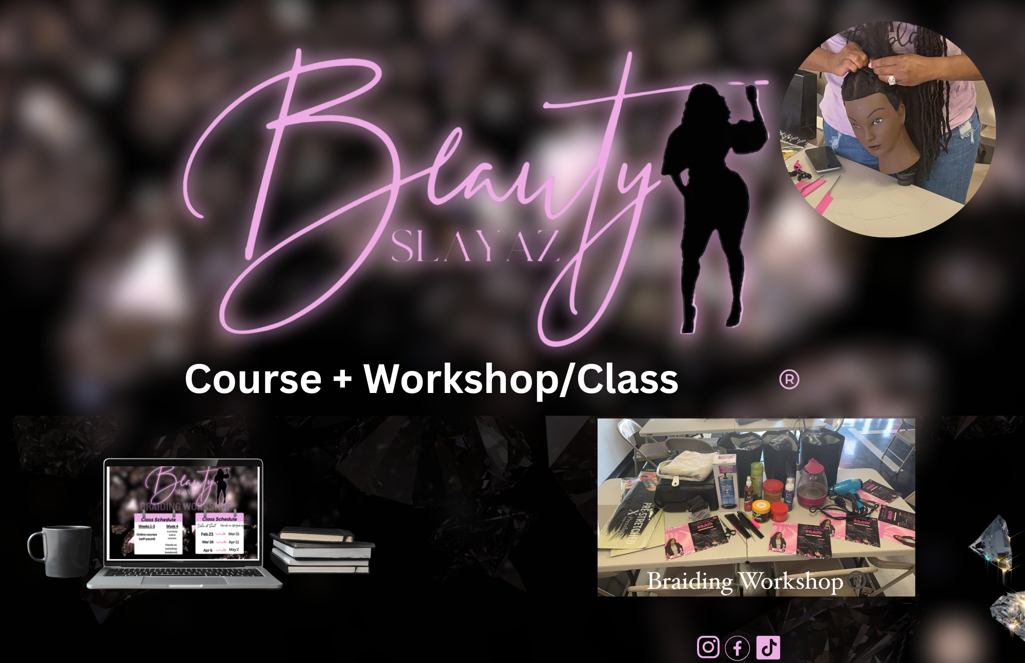 The Braiding Workshop FULL BUNDLE (online course included)